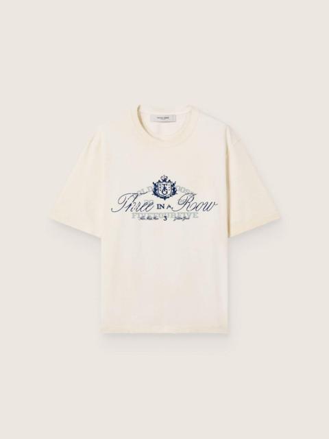 Golden Goose Golden Goose | FiveFourFive Unisex oversize cream-colored T-shirt