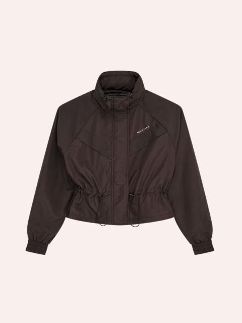 P.E NATION SHELTER JACKET IN COFFEE