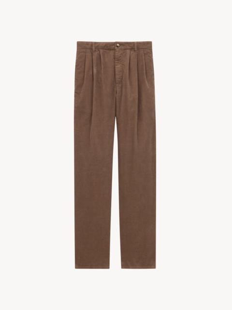 SAINT LAURENT BAGGY PANTS IN CORDUROY