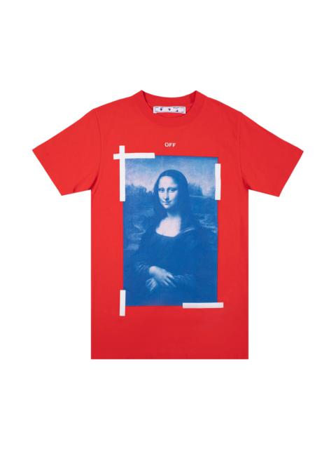 Off-White Monalisa Slim Tee 'Firey Red'