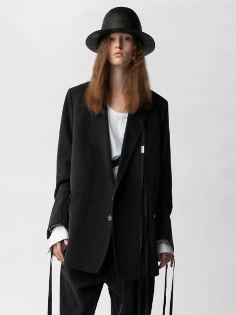 Ann Demeulemeester Agnes Slouchy Jacket | REVERSIBLE