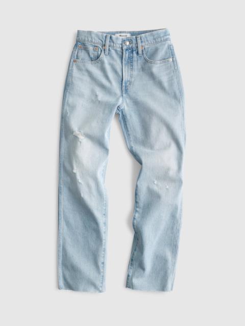 Madewell The Longline Straight Crop Jean
