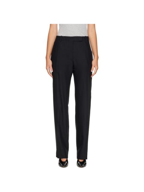Studio Nicholson Black Quarte Tailored Trousers