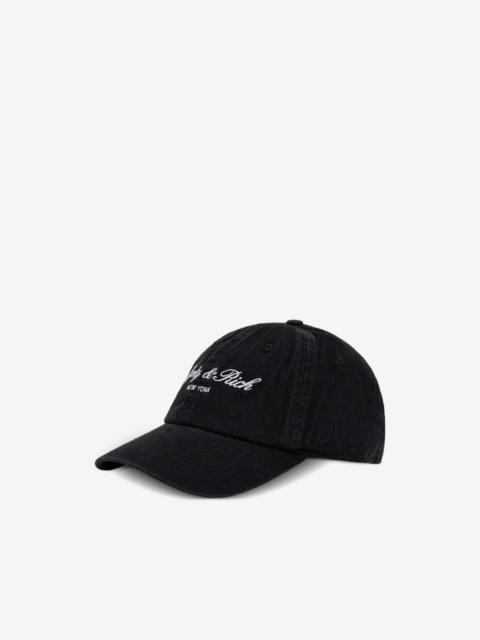 Sporty & Rich logo-embroidered baseball cap