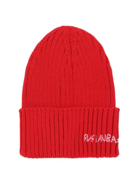 RUSLAN BAGINSKIY logo-embroidered beanie