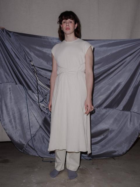 BASERANGE Shaw Sleeveless Dress - Cotton Hemp Rib