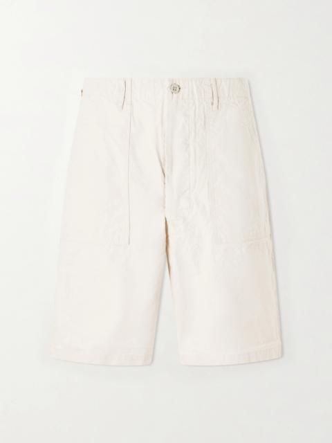 orSlow Summer Fatigue Straight-Leg Cotton Shorts