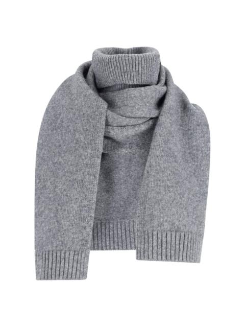 LVIR SCARF WITH WOOL BLEND COLLAR