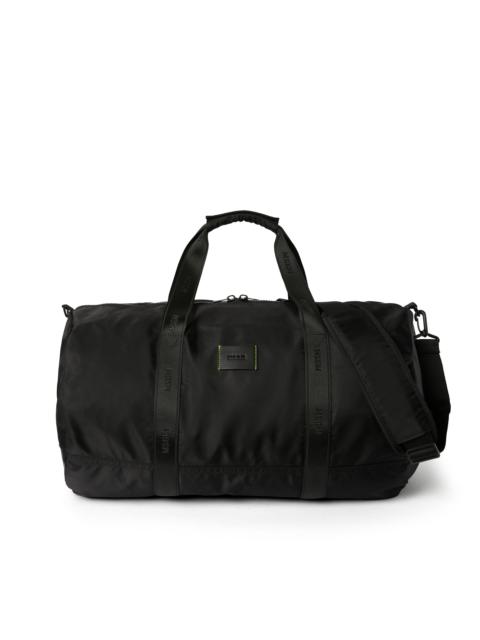 MSGM MSGM signature nylon duffle bag