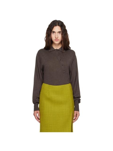 JACQUEMUS Brown 'The Merino' Bodysuit