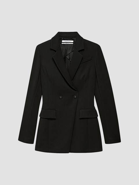 Another Tomorrow Women's Jersey Jacket - Black