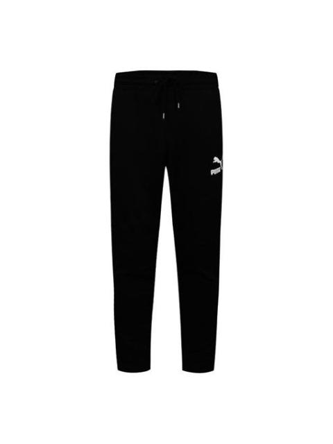 PUMA PUMA Classics Sweatpants 'Black White' 595903-01