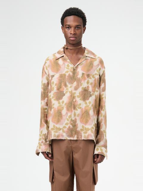 Our Legacy Heusen Shirt Minuo Flower Print