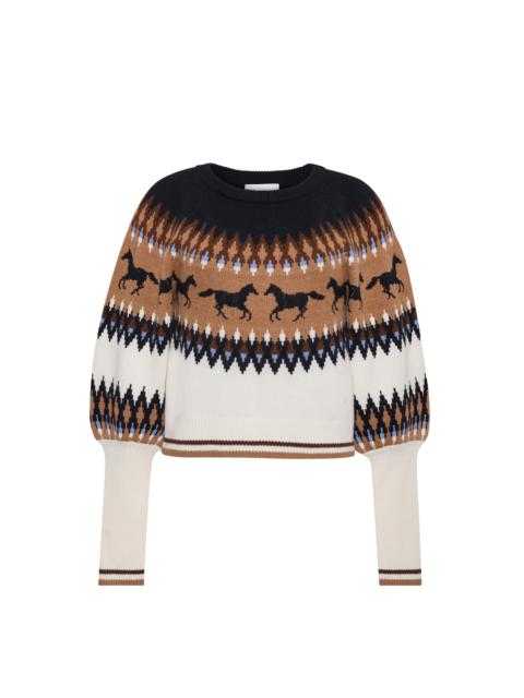 Cara Cara Colton Intarsia Pullover