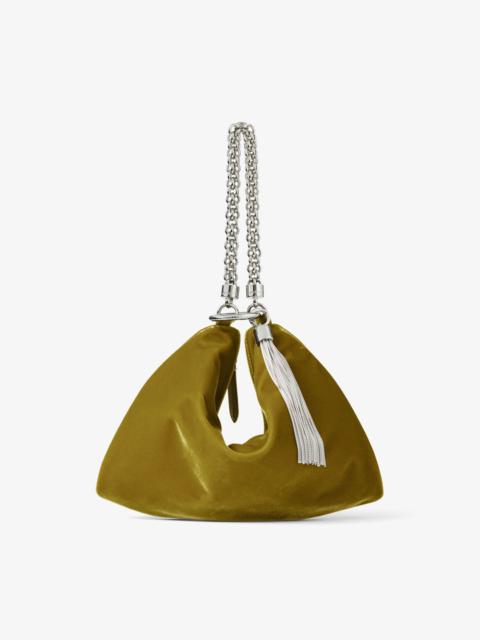 JIMMY CHOO Callie
Citirine Velvet Clutch Bag