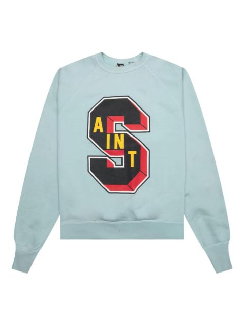 SAINT M×××××× raglan-sleeve cotton sweatshirt