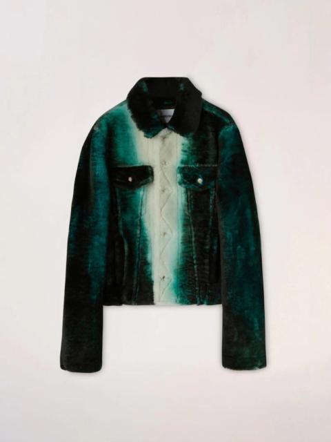Ambush TIE DYE SHEARLING JACKET