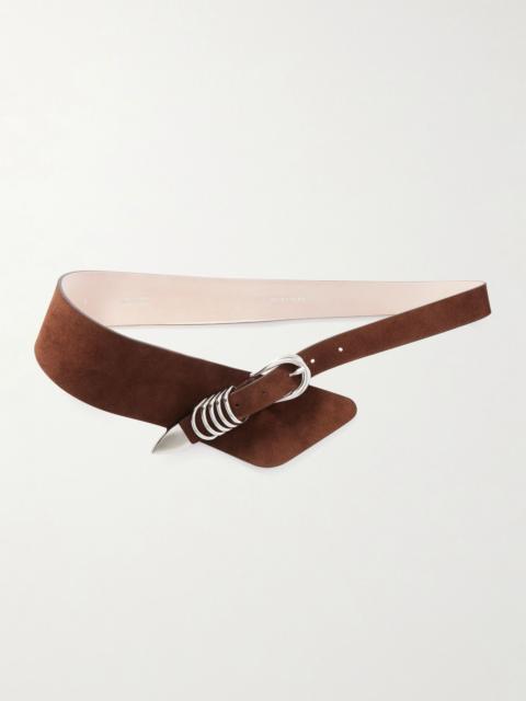 DÉHANCHE Alcott suede belt Chocolate