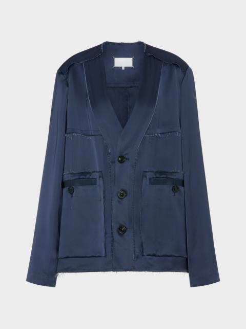 Maison Margiela Patchwork Satin Jacket