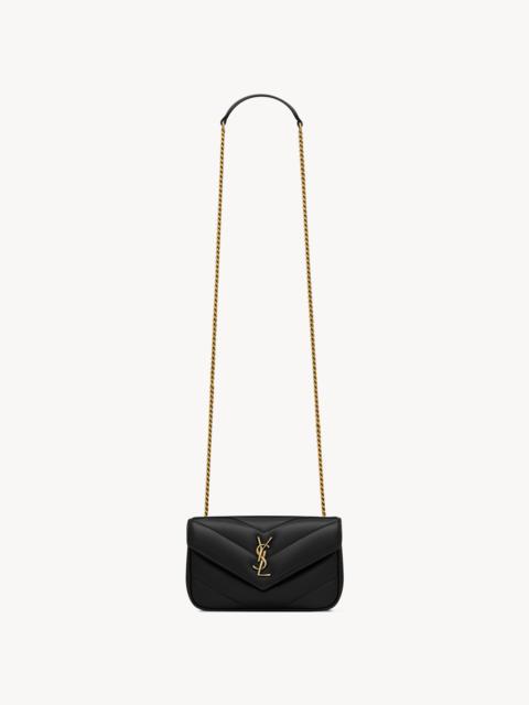 SAINT LAURENT LOULOU MINI IN LAMBSKIN