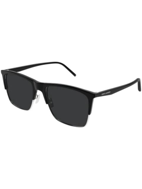 SAINT LAURENT Saint Laurent Square Sunglasses Black Black Black/-Black (SL 768-002)