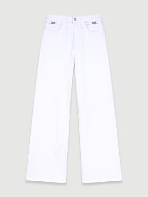 maje Wide-leg jeans