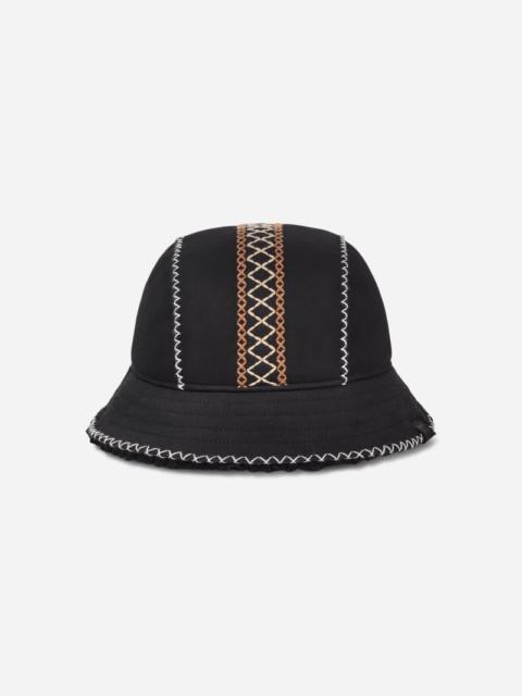 UGG ® Women's Atherson Embroidered Hat Sheepskin in Black