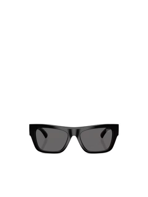 Burberry geometric-glasses sunglasses
