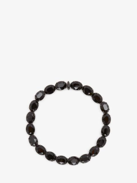 Alexander McQueen Riviera Choker in Black
