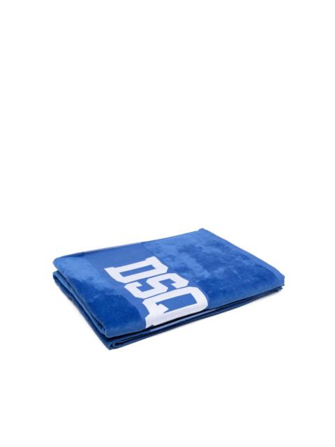 DSQUARED2 Technicolor logo-jacquard towel (180cm x 100cm)