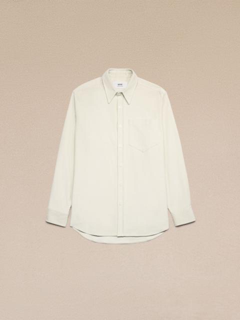 Oversize Overshirt With Patch Pocket
