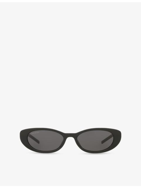 GUCCI GG1680S Cat Eye-Frame Injected Sunglasses