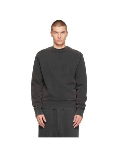 entire studios Black Pod Crew Sweatshirt
