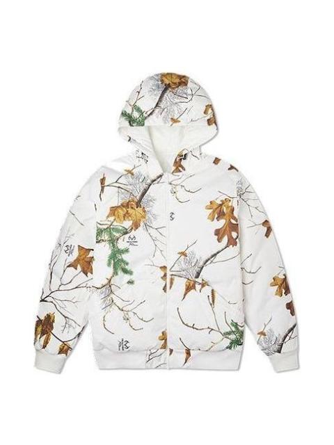 Converse Converse Real Tree Reversible Jacket Leaves Printing 'Casual White' 10020223A02