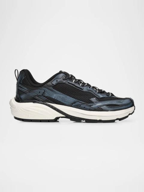 REPRESENT Men's Storm Torn Mesh & Faux-Leather Sneakers