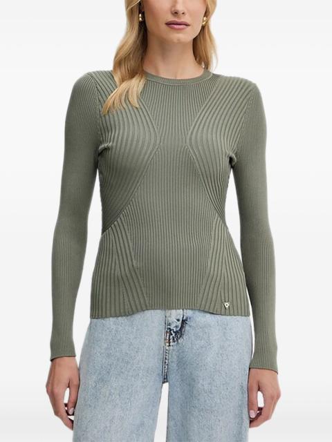 GUESS USA Hanna ribbed sweater
