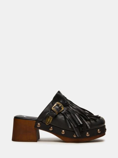STEVE MADDEN OMEN BLACK LEATHER