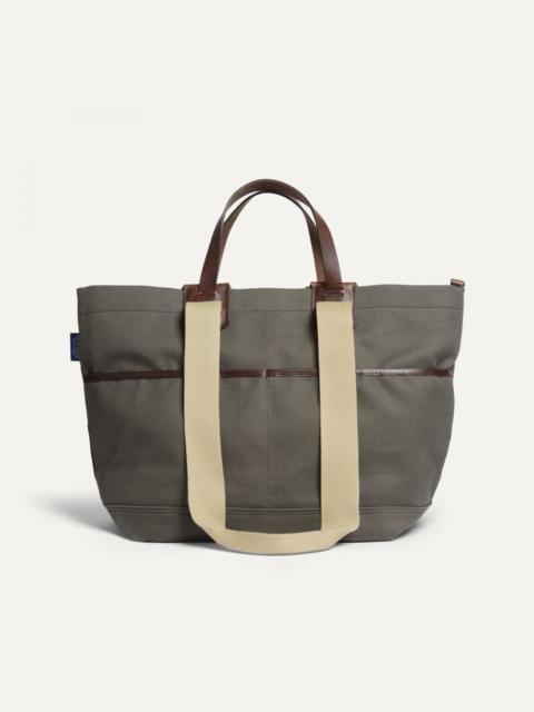 Bleu de Chauffe MELINE BUSINESS TOTE - KHAKI BM/TWEED
