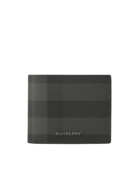 Burberry checked wallet