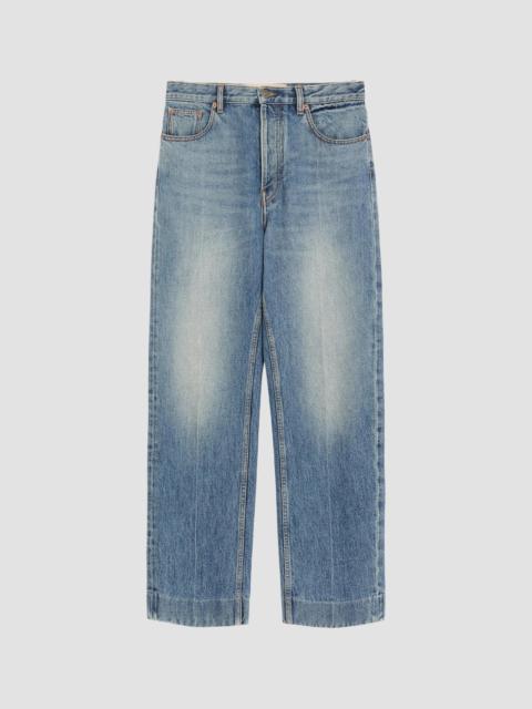 Valentino Men's Five-Pocket Denim Jeans - Denim