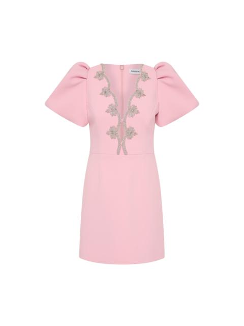REBECCA VALLANCE Harlynn Puff Sleeve Mini Dress