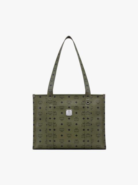 MCM Aren School Bag Tote in Visetos