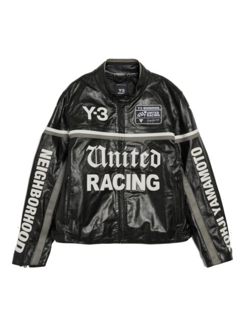 Y-3 x NBHD leather jacket