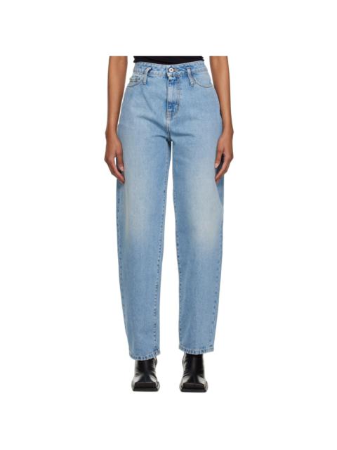 HALFBOY®️ Blue Oversized Jeans