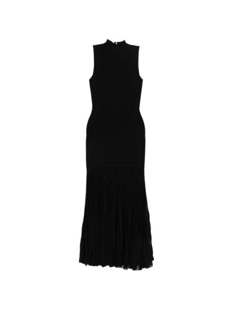 MICHAEL KORS mock-neck midi dress