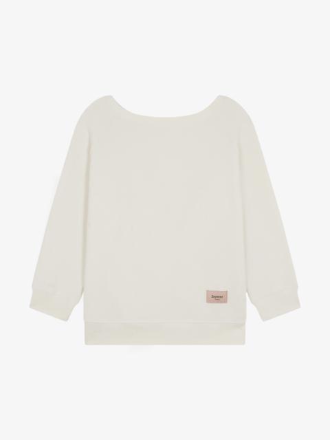 Repetto WRAP-OVER SWEATSHIRT