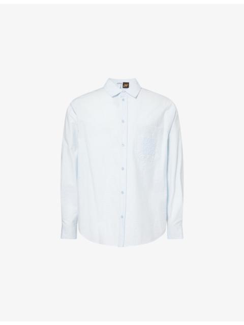 Loewe Loewe x Paula's Ibiza Embroidered Cotton-Blend Shirt