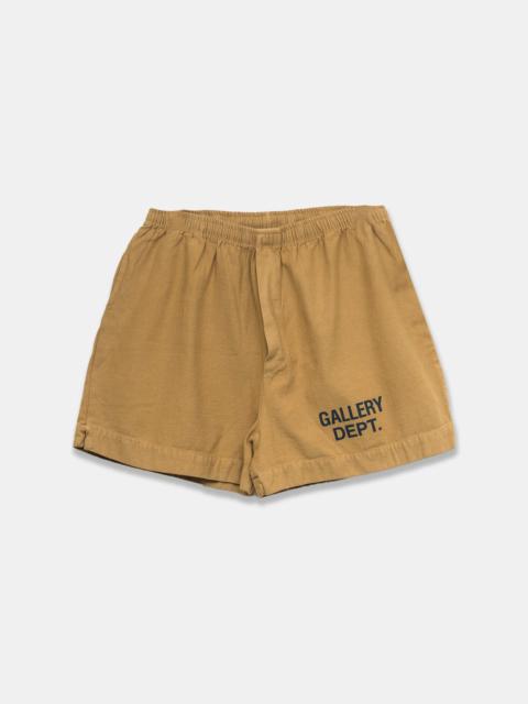 GALLERY DEPT. Gallery Dept Tan Black Zuma Shorts