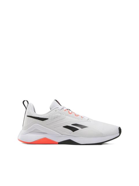 Reebok Nanoflex TR 2 "White/Orange Flare" sneakers