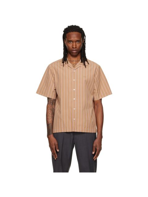A.P.C. Beige Beckett Short-Sleeved Shirt
